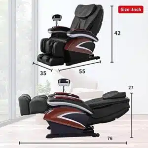 massage chair under 1000$ Exterior design and dimensions